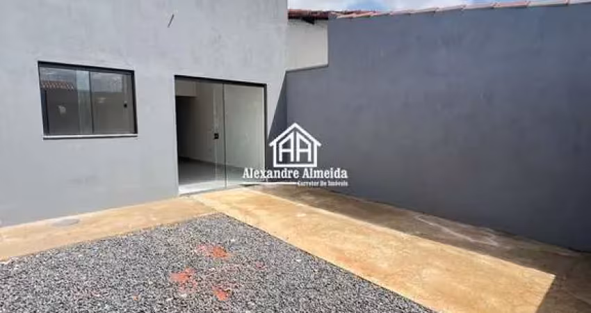 Oportunidade casa nova no jardim canaã  com 2/4 um suite na melhor localização!