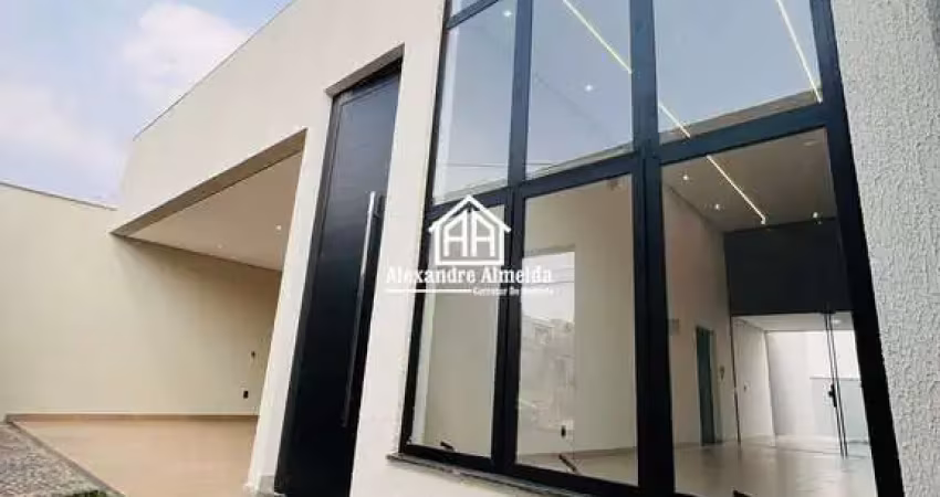 Casa moderna jardim patrícia 3/4 um suíte, lazer completo churrasqueira, piscina