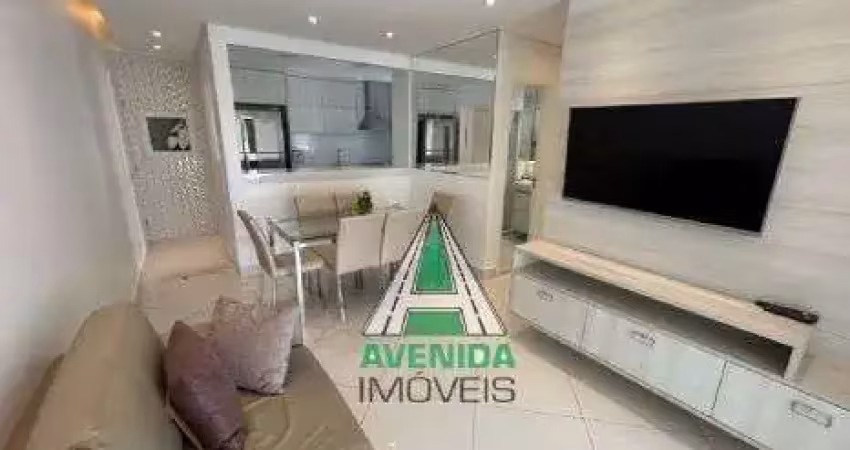Apto. 80 m2 c/ 2 dormitorios, totalmente mobiliado, vila vivaldi, sao bernardo do campo