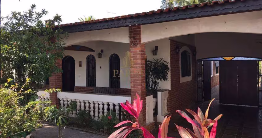 Casa para locação em praia grande, caiçara, 3 dormitórios, 2 suítes, 1 banheiro, 4 vagas