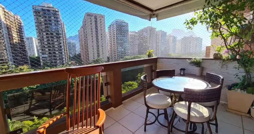 Apartamento para venda em rio de janeiro, barra da tijuca, 3 dormitórios, 1 suíte, 3 banheiros, 2 vagas