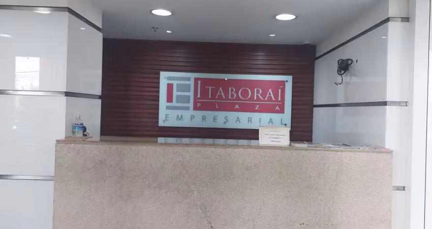 Sala comercial para locação em itaboraí, três pontes, 1 banheiro, 1 vaga