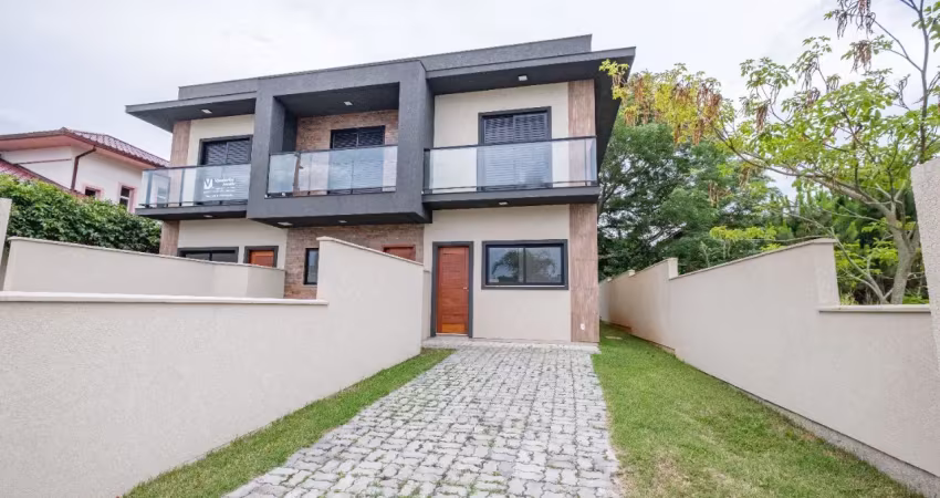 Sobrado geminado de 2 suítes com 89m² - são joão do rio vermelho - r$650.000,00