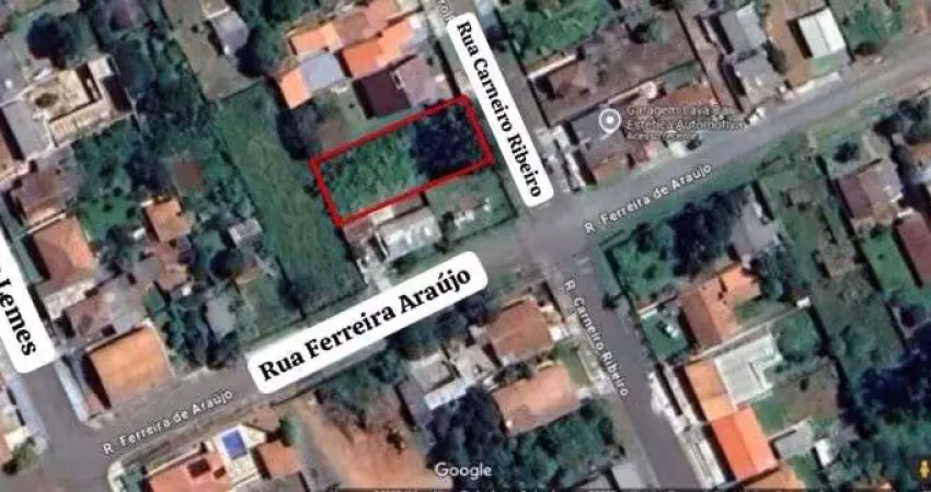 Terreno para venda com 490 metros quadrados em uvaranas - ponta grossa - pr