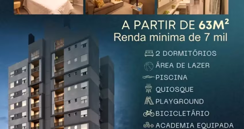 Apartamento novo com suíte próximo ao shopping de são leopoldo