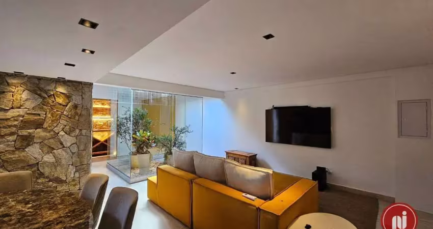 Apartamento com 3 dormitórios, 176 m² - venda por r$ 1.700.000,00 ou aluguel por r$ 13.500,00/mês - buritis - belo horizonte/mg