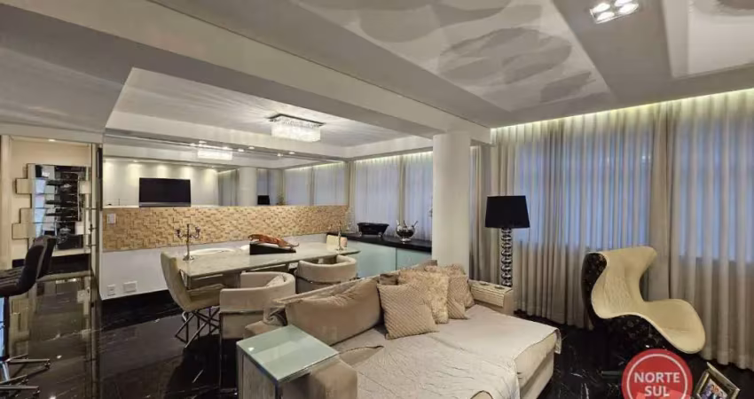 Apartamento com 3 dormitórios para alugar, 160 m² por r$ 12.852,66/mês - lourdes - belo horizonte/mg