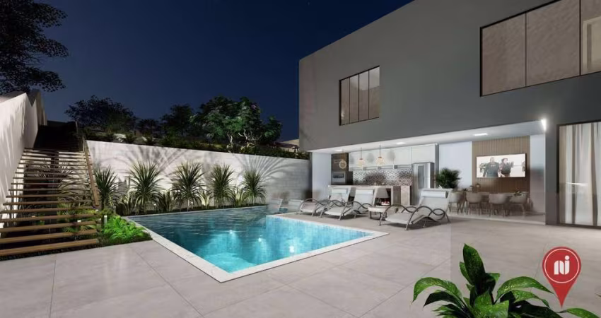 Casa com 4 dormitórios à venda, 350 m² por R$ 3.290.000,00 - Alphaville Lagoa dos Ingleses - Nova Lima/MG