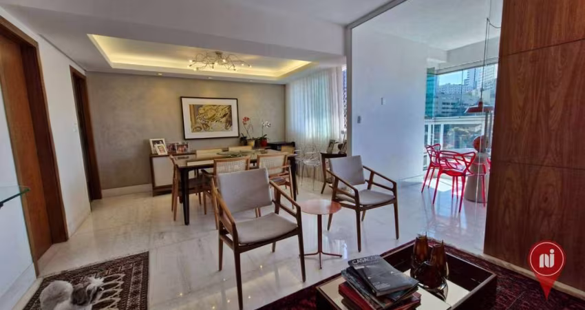 Apartamento com 3 dormitórios à venda, 111 m² por R$ 1.350.000 - Luxemburgo - Belo Horizonte/MG