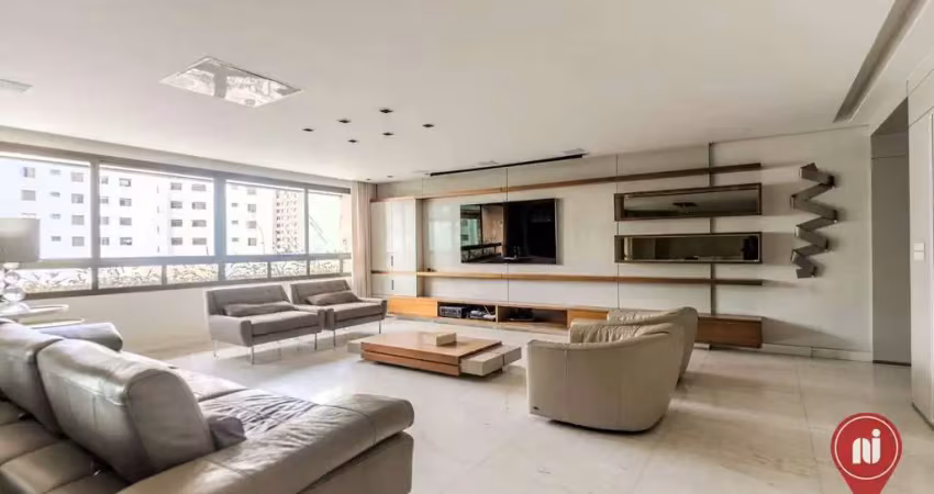 Apartamento, 275 m² - venda por r$ 5.500,00 ou aluguel por r$ 36.300,00/mês - belvedere - belo horizonte/mg