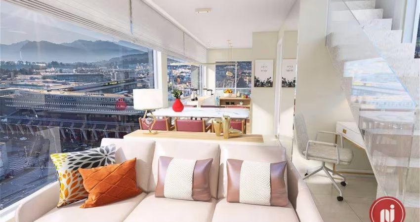 Cobertura com 2 dormitórios à venda, 72 m² por R$ 954.000,00 - Santa Efigênia - Belo Horizonte/MG