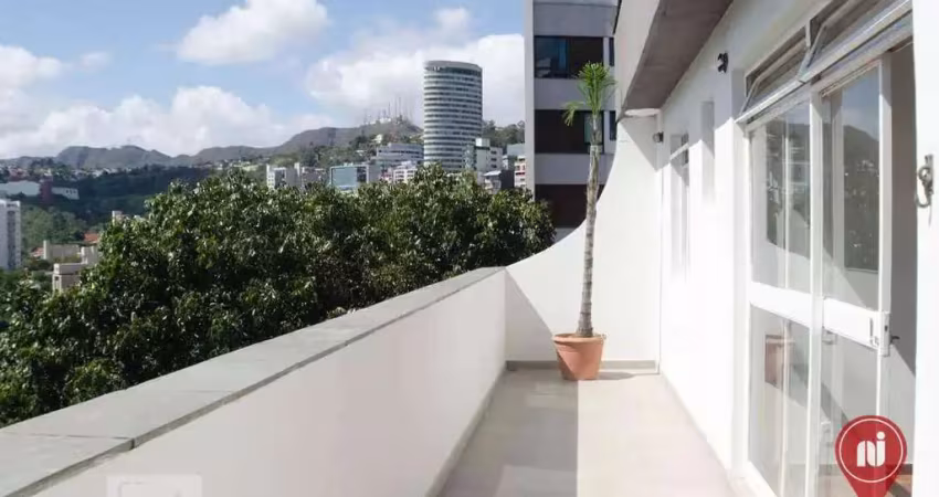 Cobertura com 2 dormitórios para alugar, 93 m² por R$ 4.267,09/mês - Santa Lúcia - Belo Horizonte/MG