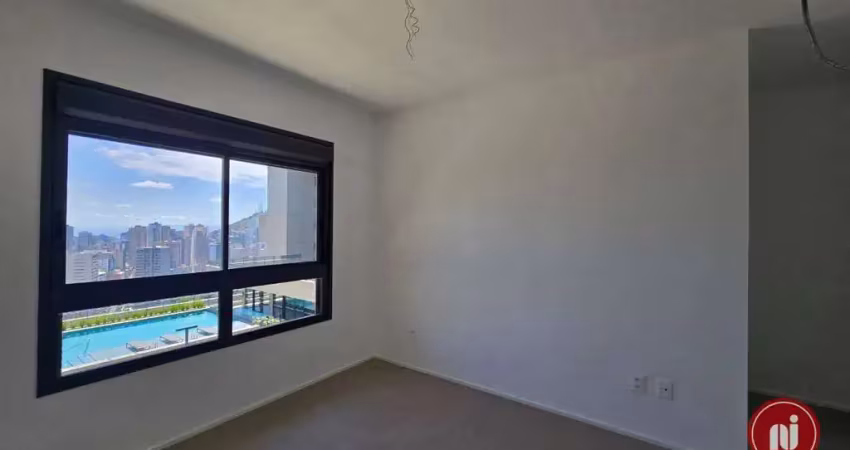 Apartamento com 1 dormitório para alugar, 44 m² por r$ 5.456,00/mês - vila da serra - nova lima/mg