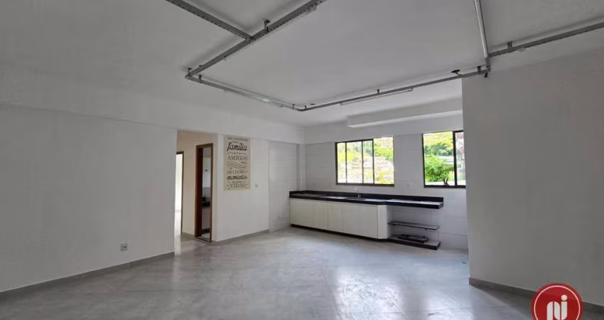 Apartamento com 2 dormitórios para alugar, 80 m² por R$ 3.294/mês - Buritis - Belo Horizonte/MG