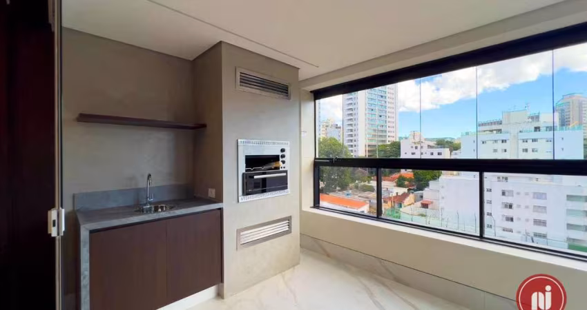 Apartamento com 4 dormitórios para alugar, 150 m² por R$ 19.449,00/mês - Serra - Belo Horizonte/MG