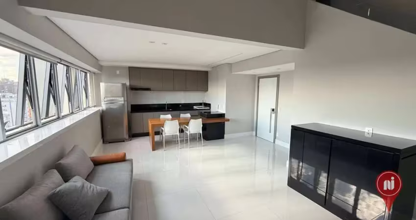 Apartamento com 1 dormitório à venda, 74 m² por R$ 1.400.000 - Funcionários - Belo Horizonte/MG