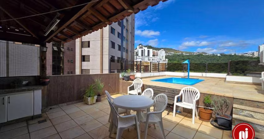 Cobertura com 3 dormitórios, 190 m² - venda por R$ 950.000 ou aluguel por R$ 6.268/mês - Buritis - Belo Horizonte/MG