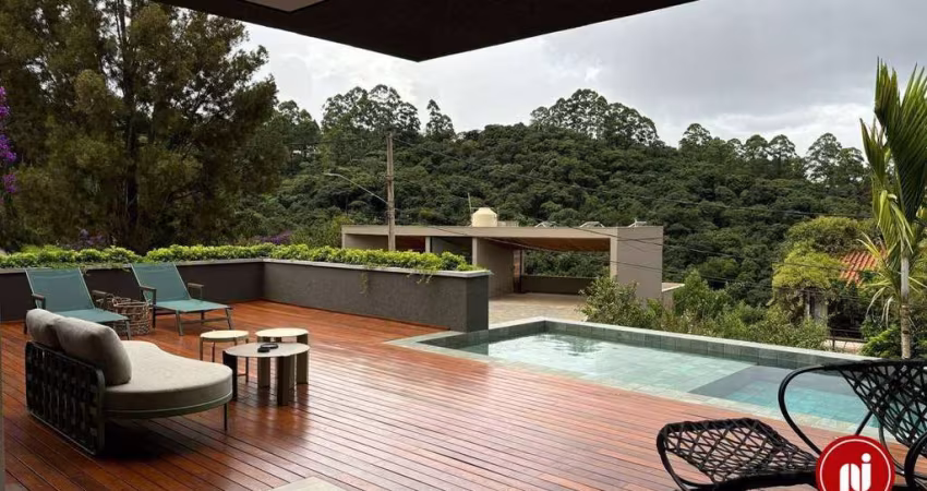Casa com 5 dormitórios, 607 m² - venda por R$ 10.490.000 ou aluguel por R$ 46.458/mês - Alphaville - Lagoa dos Ingleses - Nova Lima/MG