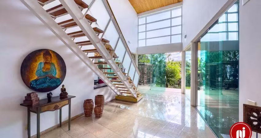 Casa com 4 dormitórios à venda, 672 m² por r$ 6.500.000,00 - belvedere - belo horizonte/mg