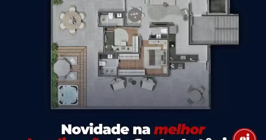 Apartamento Garden com 2 dormitórios à venda, 151 m² por R$ 1.585.200 - Santo Antônio - Belo Horizonte/MG