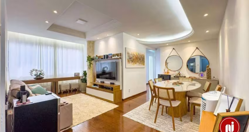 Apartamento com 3 dormitórios à venda, 95 m² por r$ 690.000,00 - buritis - belo horizonte/mg