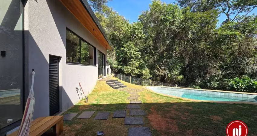 Casa com 4 dormitórios à venda, 383 m² por r$ 3.500.000,00 - jardim serrano - nova lima/mg