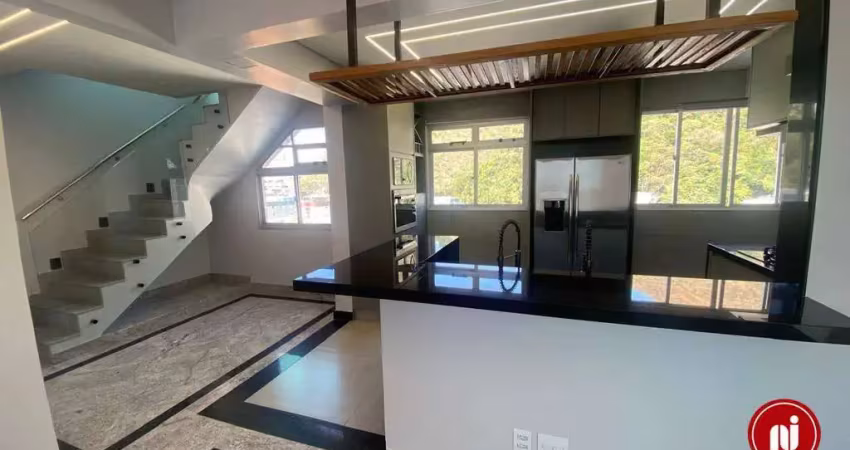 Cobertura com 3 dormitórios à venda, 105 m² por r$ 1.530.000,00 - buritis - belo horizonte/mg