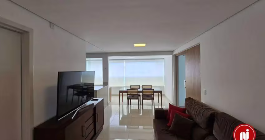 Apartamento com 1 dormitório para alugar, 56 m² por r$ 6.295,00/mês - vila da serra - nova lima/mg