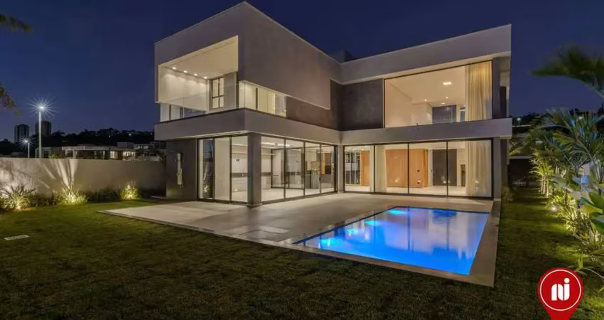 Casa com 4 dormitórios à venda, 406 m² por r$ 4.990.000,00 - alphaville - lagoa dos ingleses - nova lima/mg