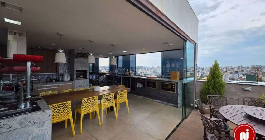 Cobertura com 4 dormitórios à venda, 230 m² por r$ 1.690.000 - prado - belo horizonte/mg