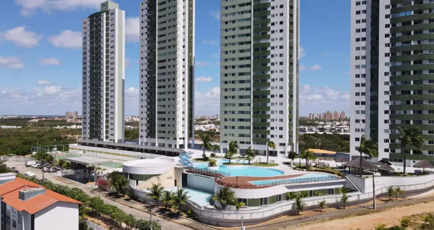 Luau de ponta negra, 116m, 3 suítes, andar alto, 2 vagas livres, lazer completo