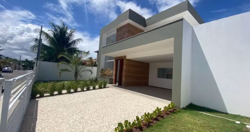 Casa nova para venda em barra do jacuipe - condomínio fechado com acesso a praia