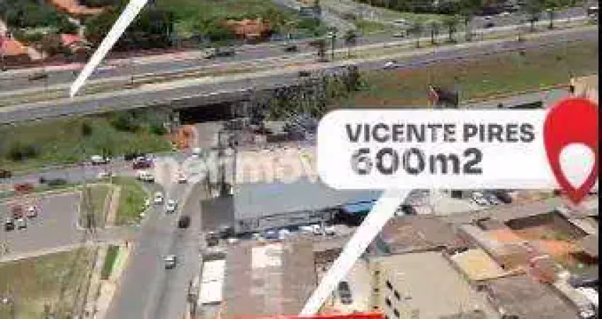 Lote comercial de 621m²; de frente a eptg e estrutural em vicente pires