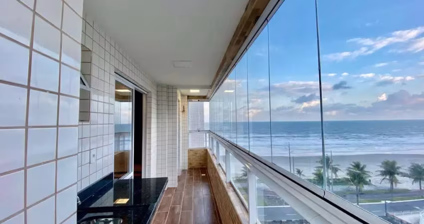 Apartamento para venda em praia grande, flórida, 1 dormitório, 1 banheiro, 1 vaga