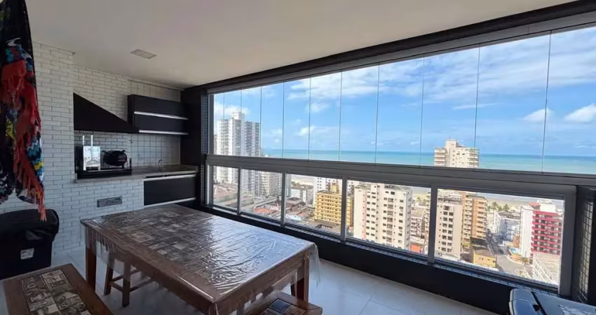 Apartamento para venda em praia grande, tupi, 3 dormitórios, 3 suítes, 1 banheiro, 2 vagas
