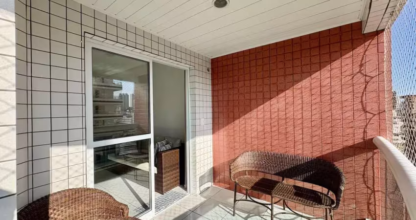 Apartamento para venda em praia grande, canto do forte, 3 dormitórios, 1 suíte, 1 banheiro, 2 vagas