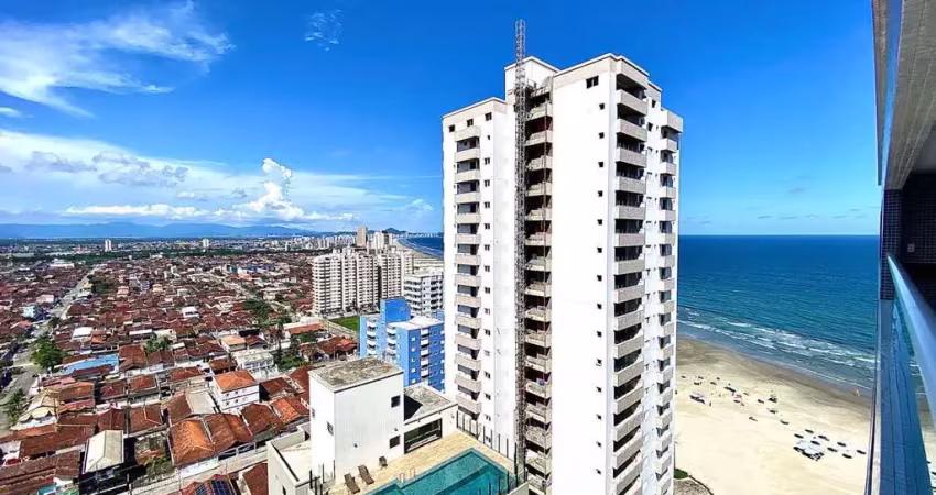 Apartamento para venda em praia grande, maracana, 2 dormitórios, 1 suíte, 1 banheiro, 1 vaga