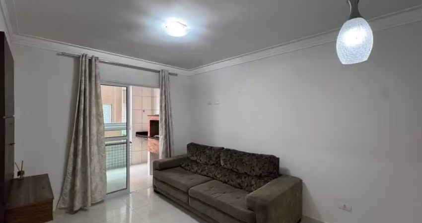Apartamento para venda em praia grande, caiçara, 1 dormitório, 1 banheiro, 1 vaga
