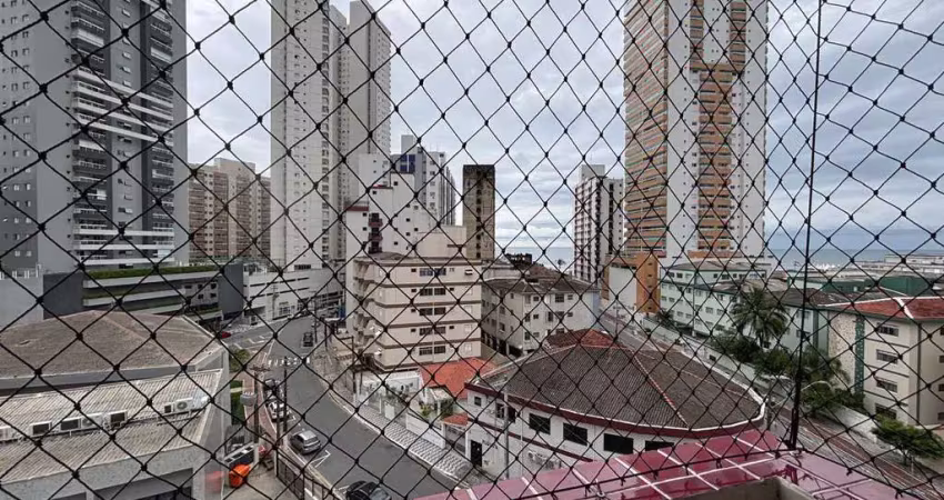 Apartamento para venda em praia grande, boqueirão, 1 dormitório, 1 banheiro, 1 vaga