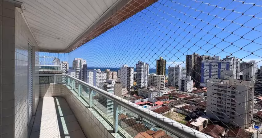 Apartamento para venda em praia grande, guilhermina, 3 dormitórios, 3 suítes, 1 banheiro, 2 vagas
