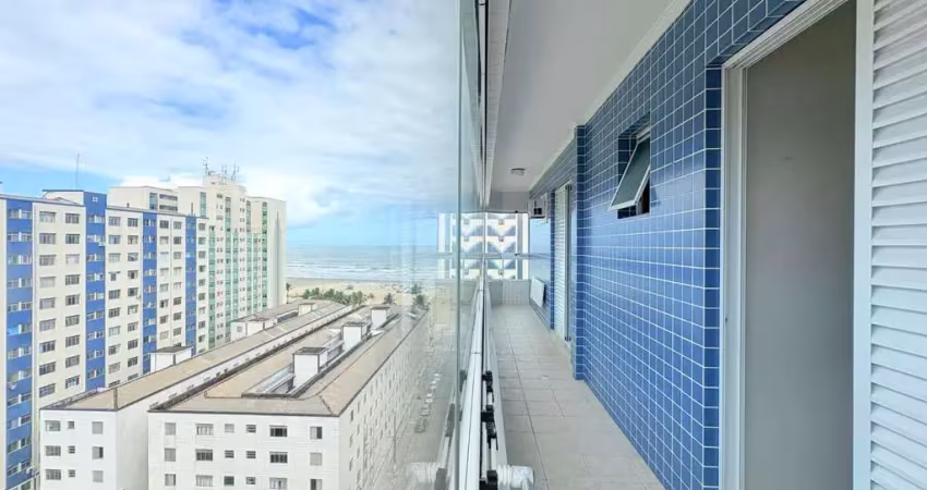 Apartamento para venda em praia grande, guilhermina, 2 dormitórios, 1 suíte, 1 banheiro, 1 vaga
