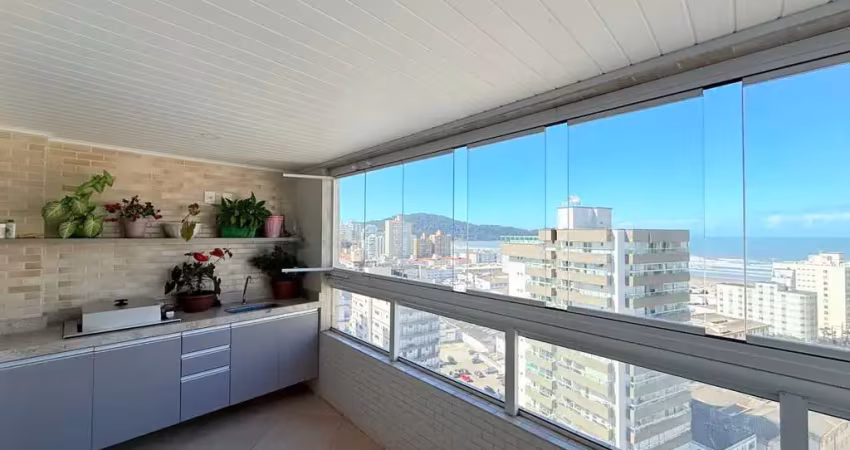 Apartamento para venda em praia grande, boqueirão, 2 dormitórios, 2 suítes, 1 banheiro, 2 vagas