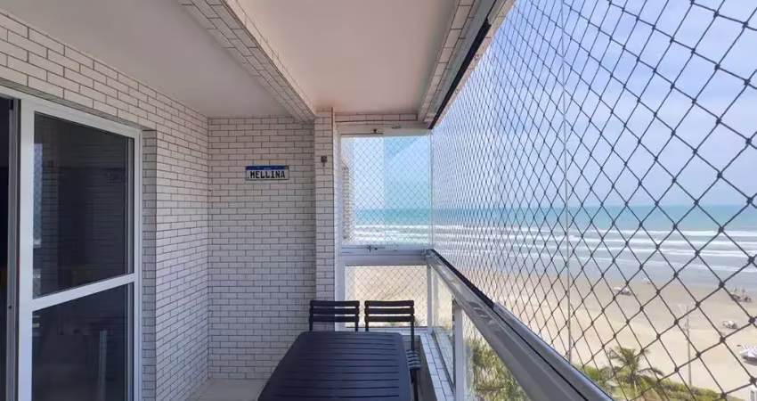 Apartamento para venda em praia grande, caiçara, 1 dormitório, 1 banheiro, 1 vaga