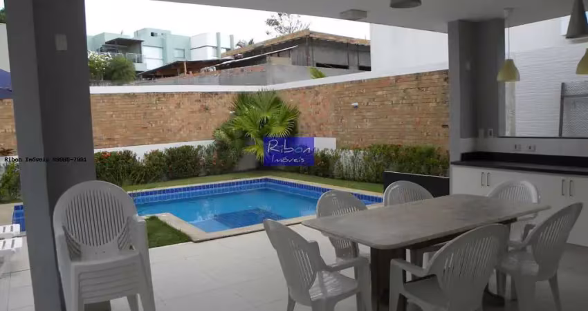Casa em condomínio para venda em camaçari, alphaville litoral norte i, 4 dormitórios, 4 suítes, 7 banheiros, 1 vaga