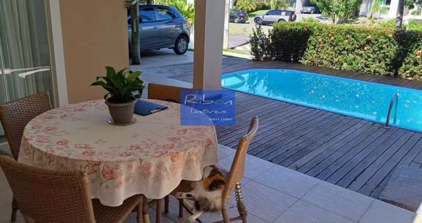 Casa em condomínio para venda em camaçari, alphaville litoral norte 1, 4 dormitórios, 4 suítes, 6 banheiros, 2 vagas