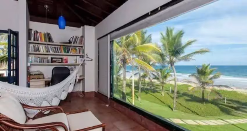 Mansão à beira-mar em busca vida: luxo, exclusividade e natureza no litoral norte da bahia