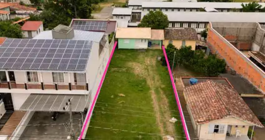 Amplo terreno com 534m² a venda no humaita de cima em tubarão/sc