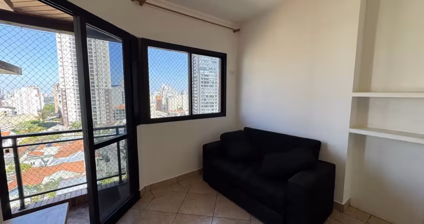 Pronto para morar: apartamento de 1 dormitório, 42m², totalmente mobiliado e renovado na vila mariana. pintura nova, piso impecável, alguns móveis e fogão para o seu conforto.