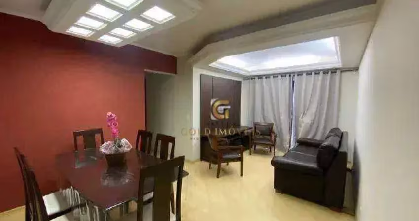 Apartamento com 3 dormitórios para alugar, 88 m² por r$ 4.550,00/mês - vila ema - são josé dos campos/sp