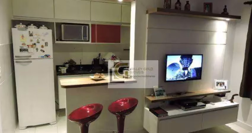 Apartamento com 2 dormitórios à venda, 47 m² por r$ 282.000,00 - vila tesouro - são josé dos campos/sp